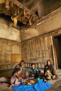 the Middle East Christians are under siege, including in Iraq where, in Mosul, ISIS has destroyed and damaged many churches; Aid to the Church helps