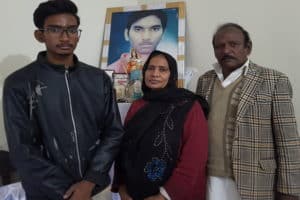 l-r Ramesh Bashir, Naz Bano, Bashir Emmanuel