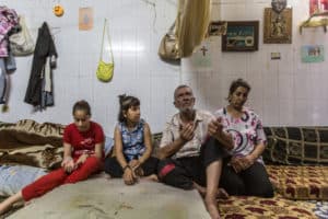 A family in Homs, Syria (Ismael Martinez Sanchez_ACN)