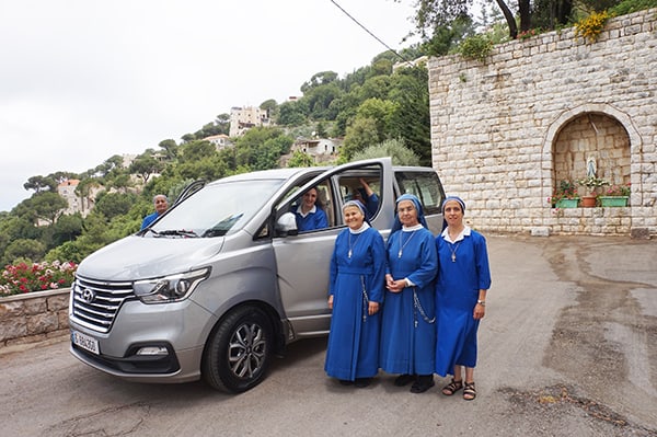 A Minibus for Blessed Sacrament Sisters in Lebanon