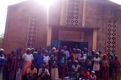 Parish Church In The District Of Zekuy Doumbala. The Church Was Attacked By Terrorist In August 2024. The Catechist Managed To Flee With The Blessed Sacrament But The Church Was Vandalised.