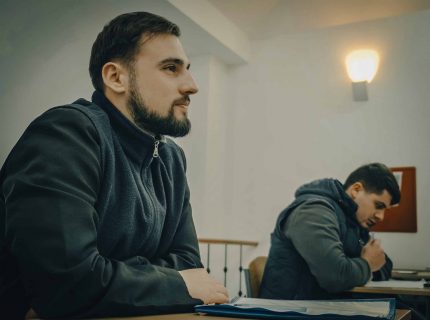 Seminarian Tadey during his classes in Bryukhovychi, Lviv Oblast.
Trip of CRTN to Ukraine, 2021 - for the Spot and Feature for the Lent Campaign 2022.
Lent Campaign Seminarians 2022 Calendar